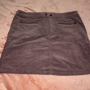 Mossimo Purple corduroy skirt